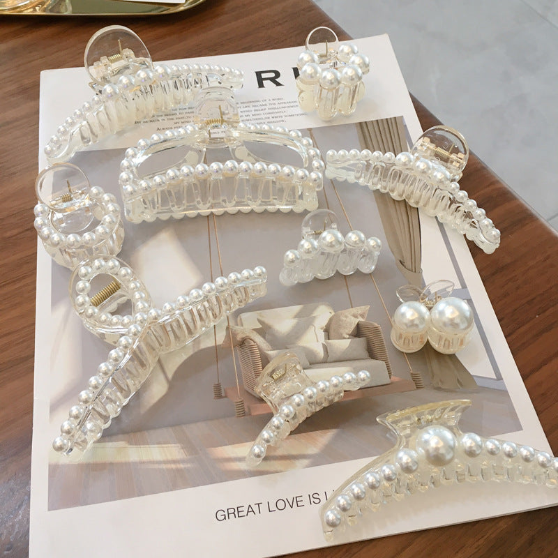 pearl hair claw