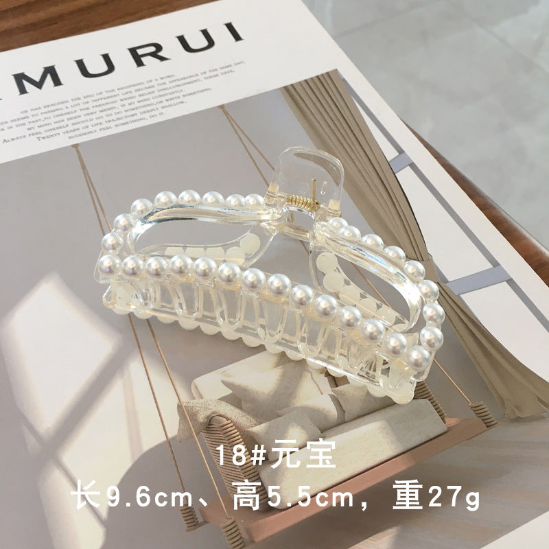 pearl hair claw