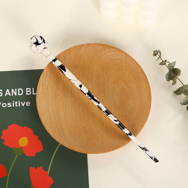 Round head Hair hairpin