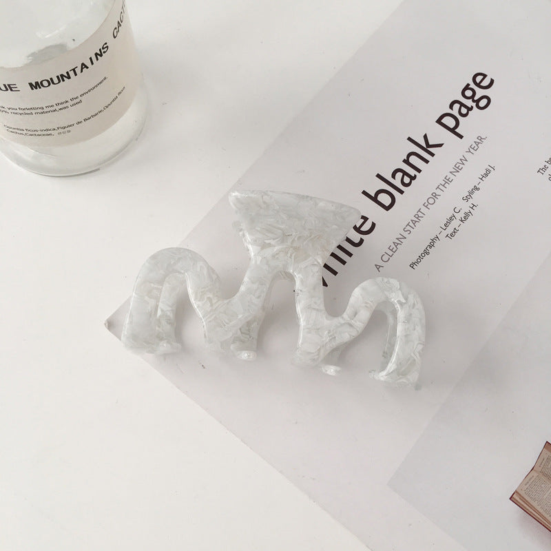 M Shaped Hollow Hair Claw