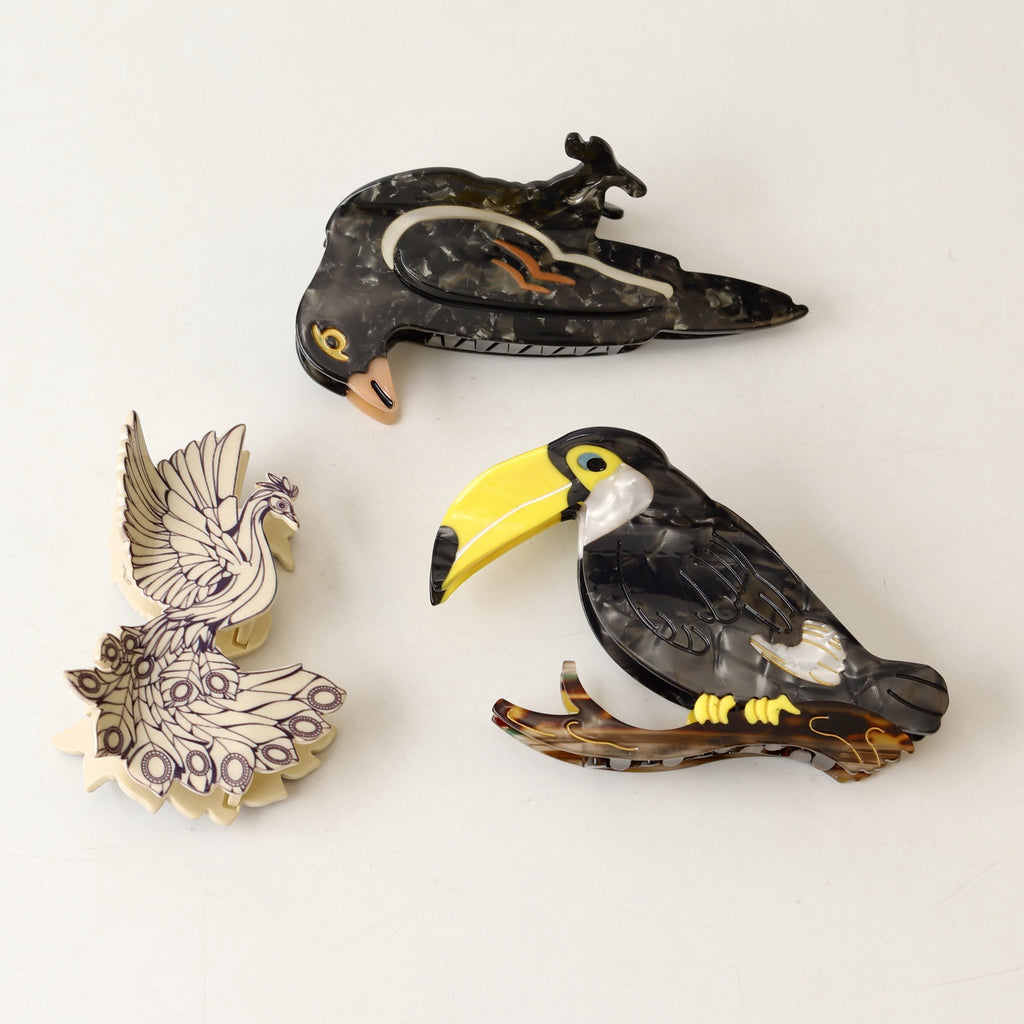 Bird Toucan Hair Claw