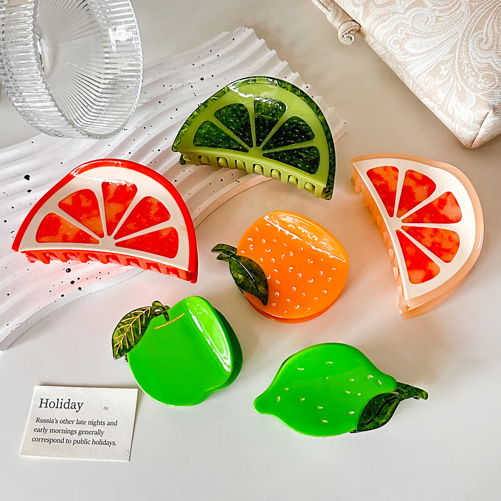 Fruit Hair Claw