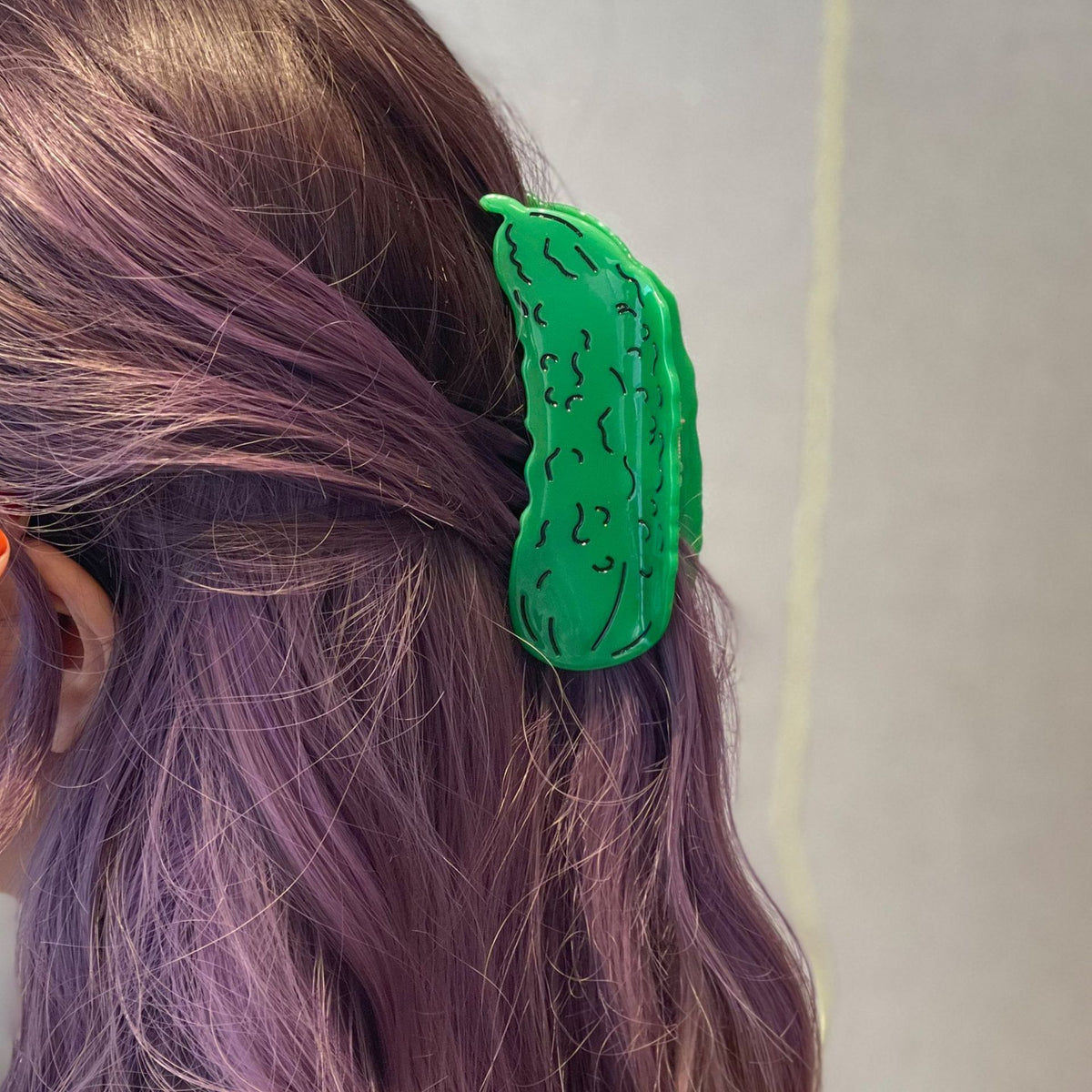 Cucumber Hair Claw