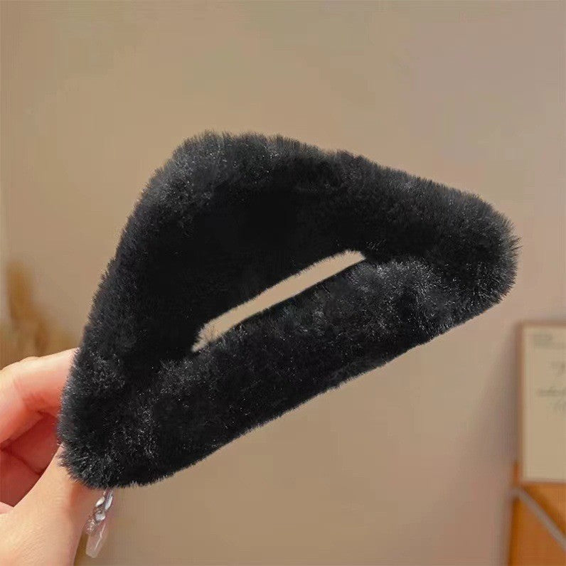 Autumn/Winter Plush Claw Clip