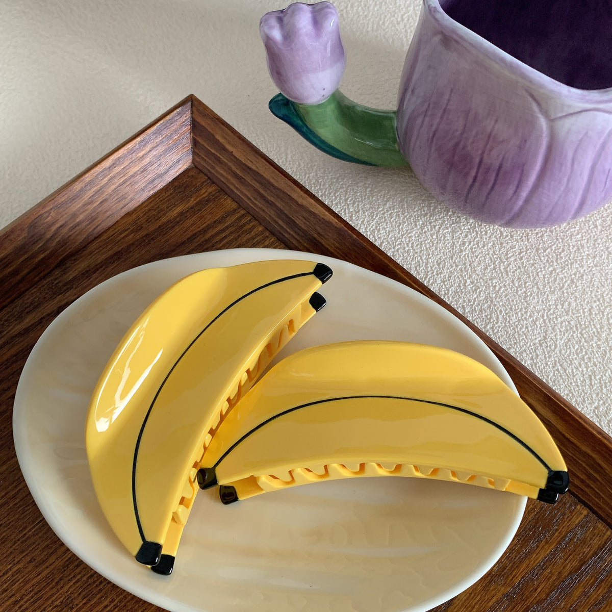 fruit Banana Hair Claw