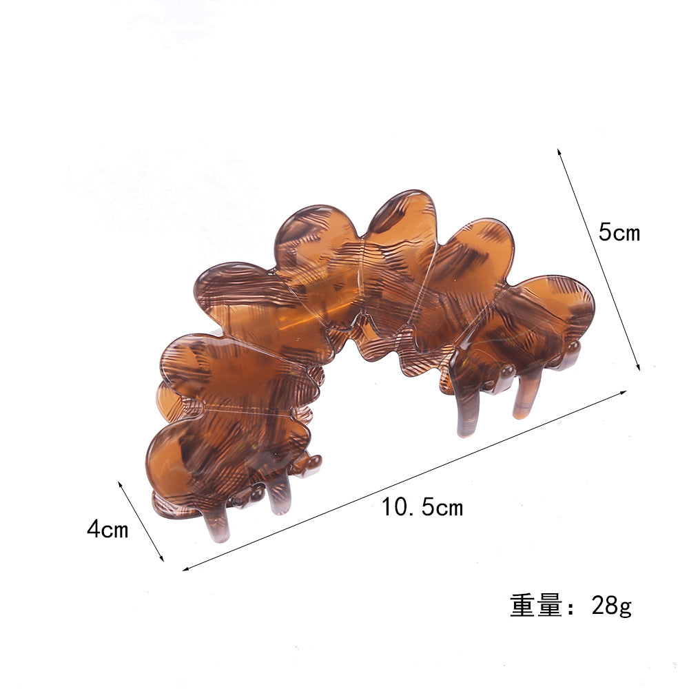 Flower Petal Hair Claw