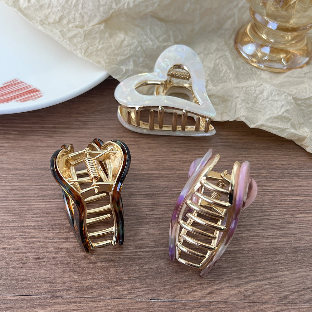 Valentine's Day love Heart Hair Claw