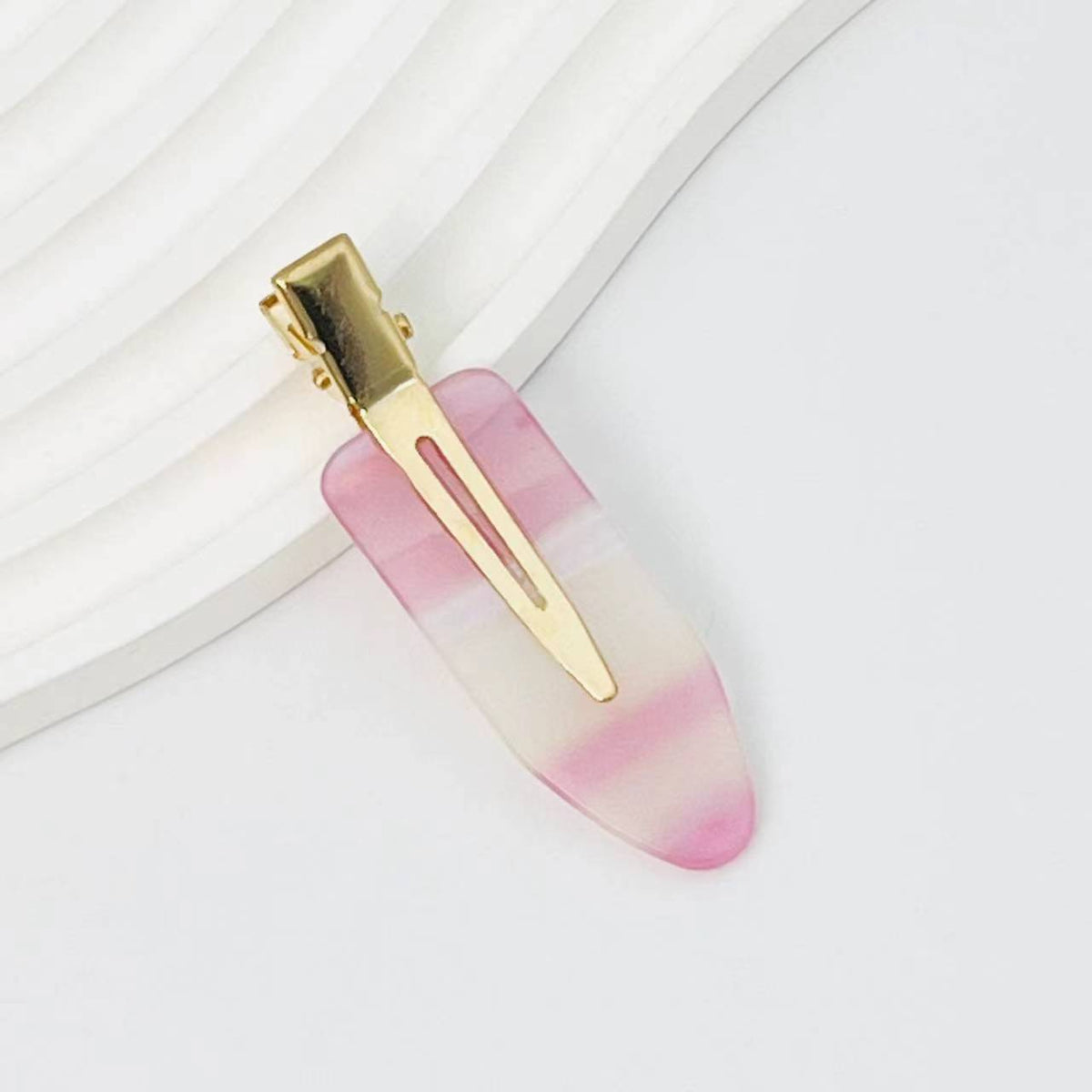 New Internet celebrity women's acetic acid plate seamless hairpin