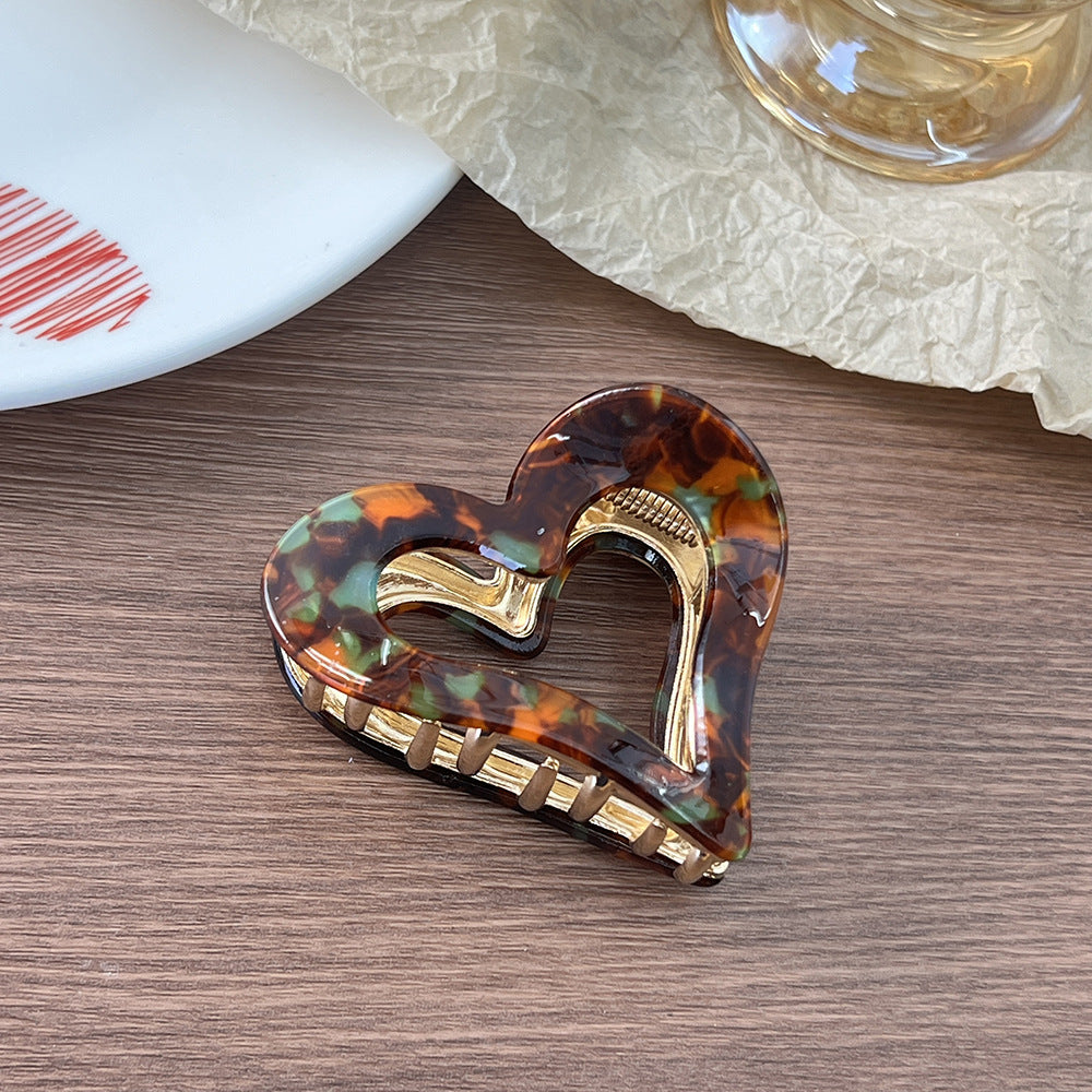 Valentine's Day love Heart Hair Claw