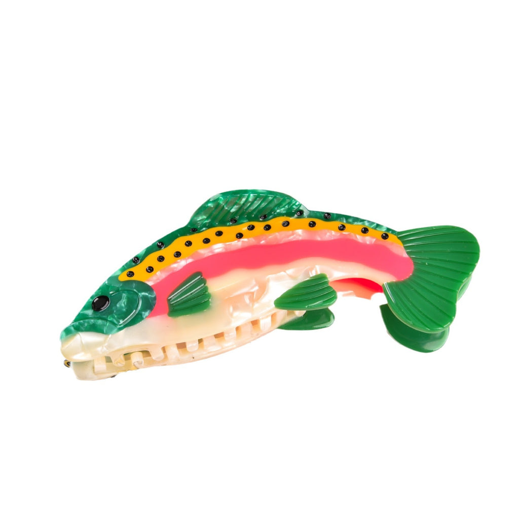 Mickey Christmas Fish Hair Claw