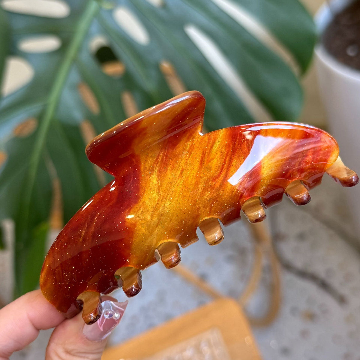 acrylic gripper thickened seven-tooth hair claw