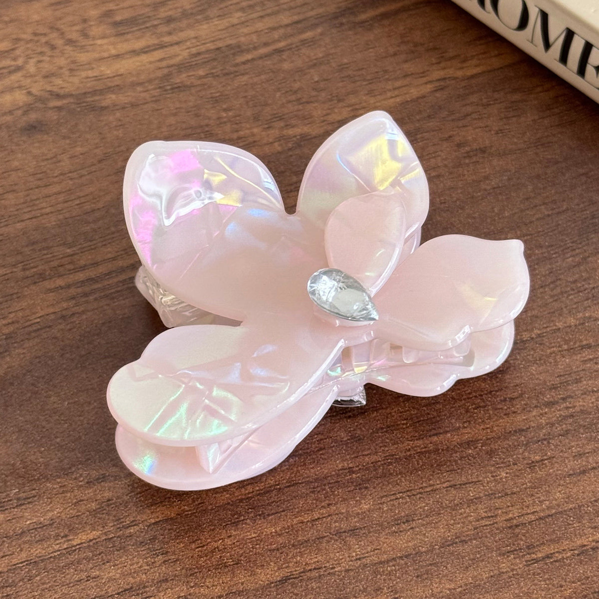 Korean premium sense grab clip imitation acetic acid hairpin shark clip children's exquisite cute butterfly premium hair accessories hairpin