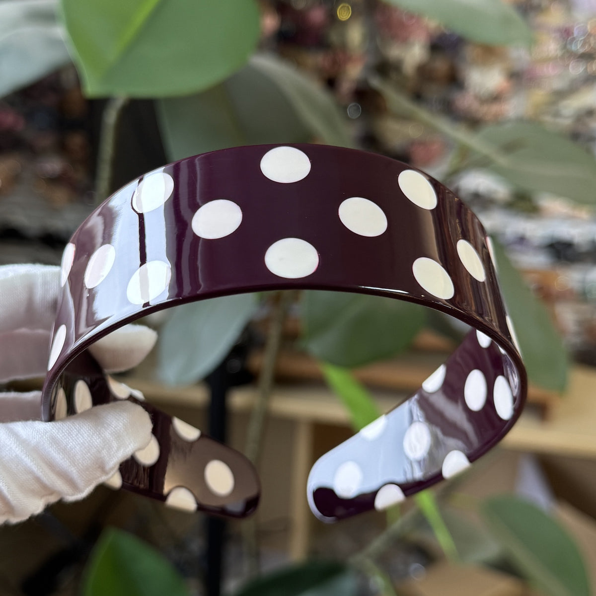 Polka-dot Width Headband