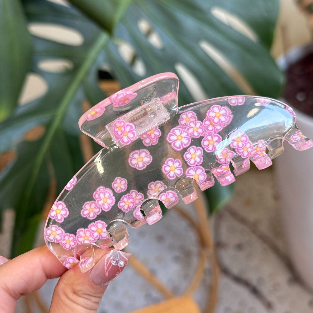 acrylic gripper thickened seven-tooth hair claw