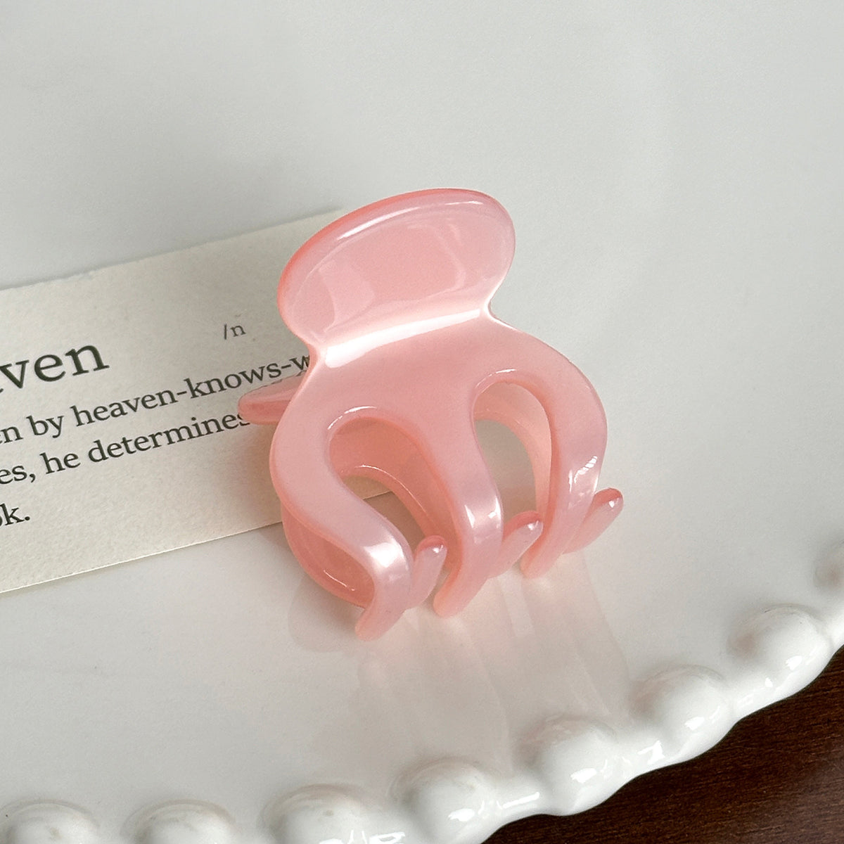 small jelly bangs hair clip