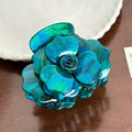 three-dimensional rose hair claw