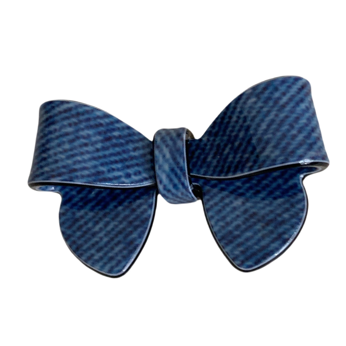 Denim Hair Claw