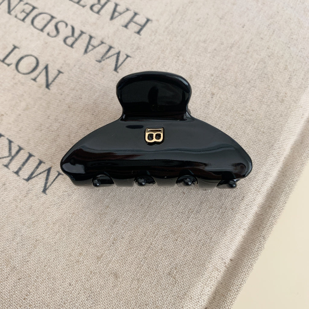 Korean version letter b hair claw