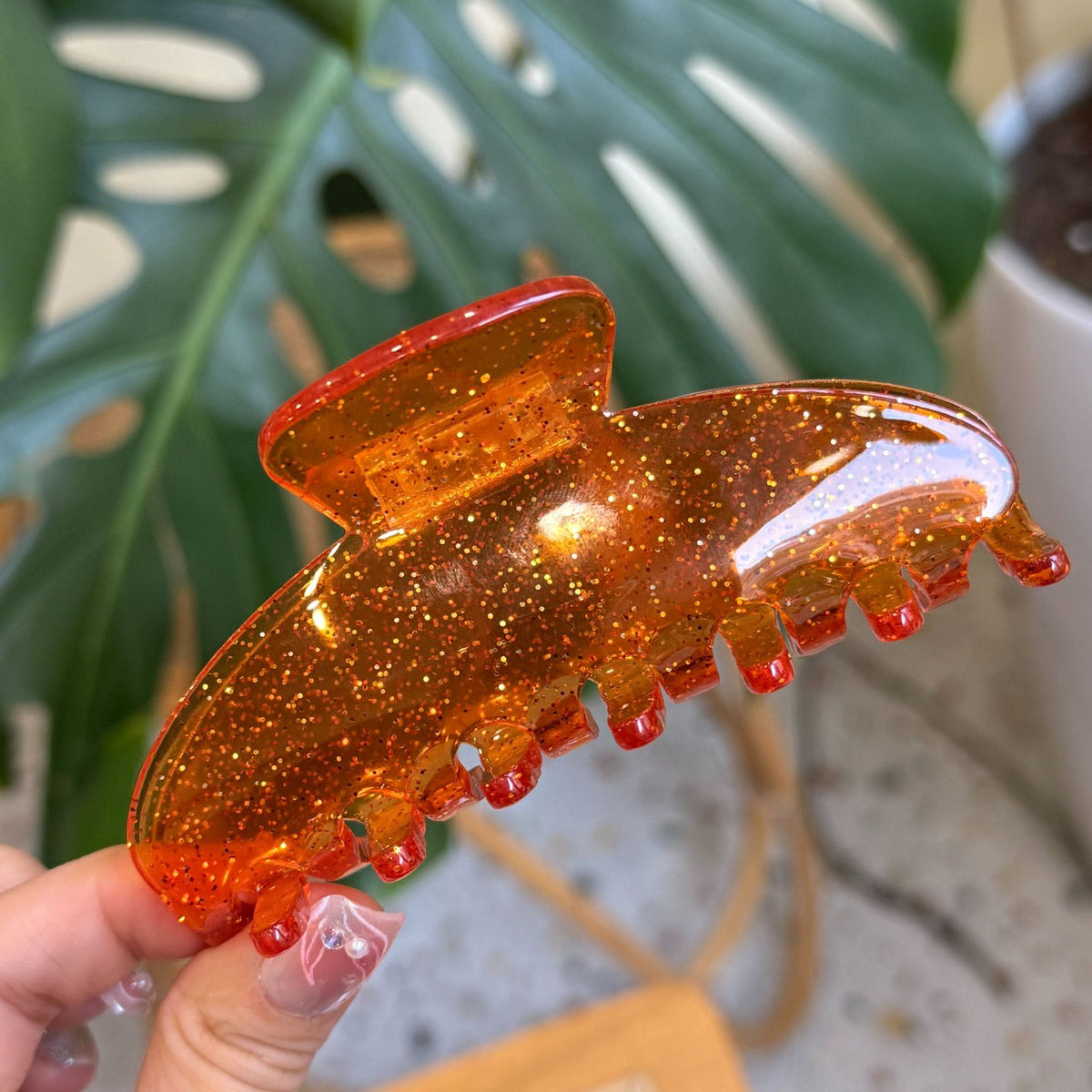 acrylic gripper thickened seven-tooth hair claw