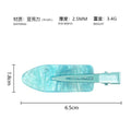 Summer explosion color seamless clip ins wind sweet and cute hairpin side duck bill clip acrylic bangs hairpin