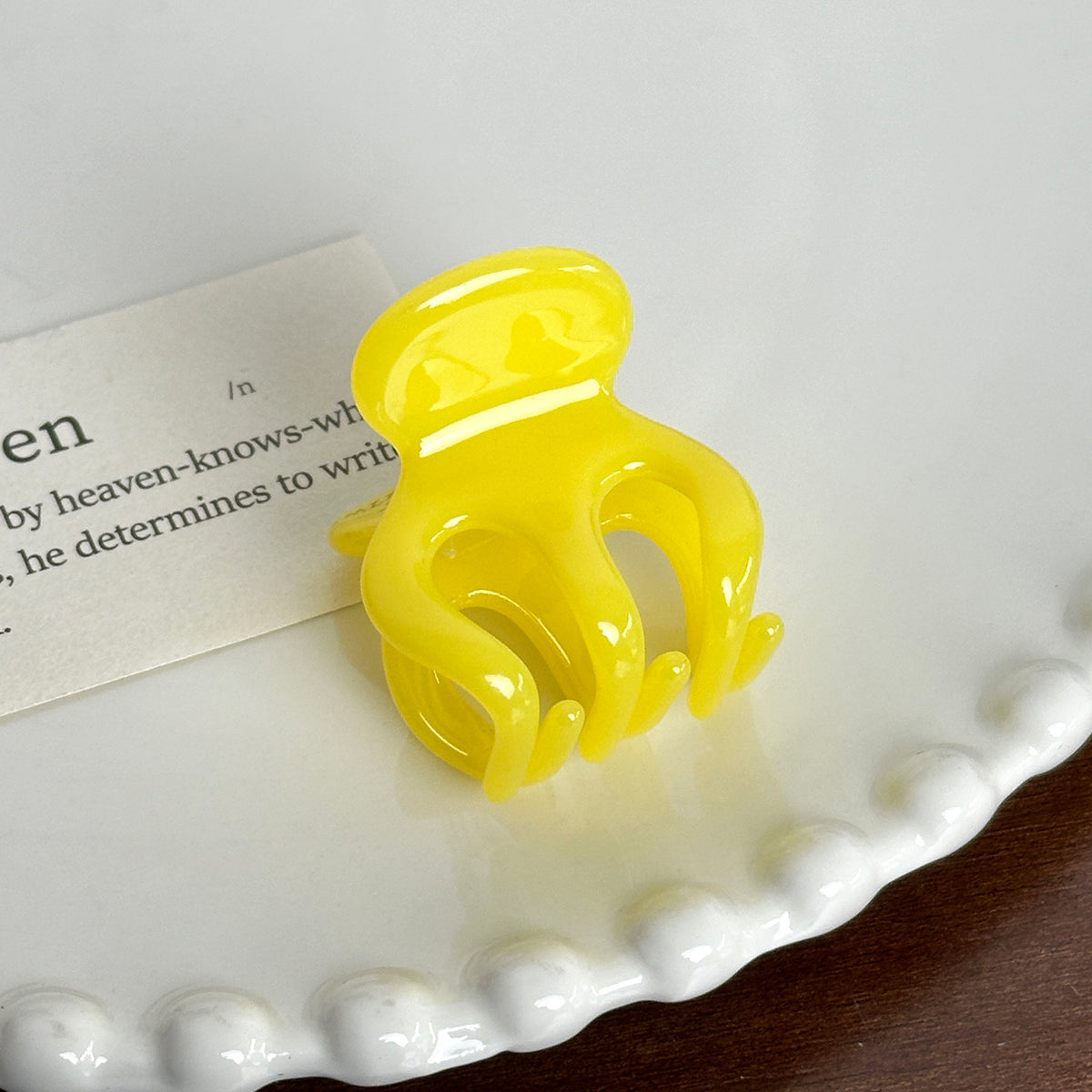 small jelly bangs hair clip