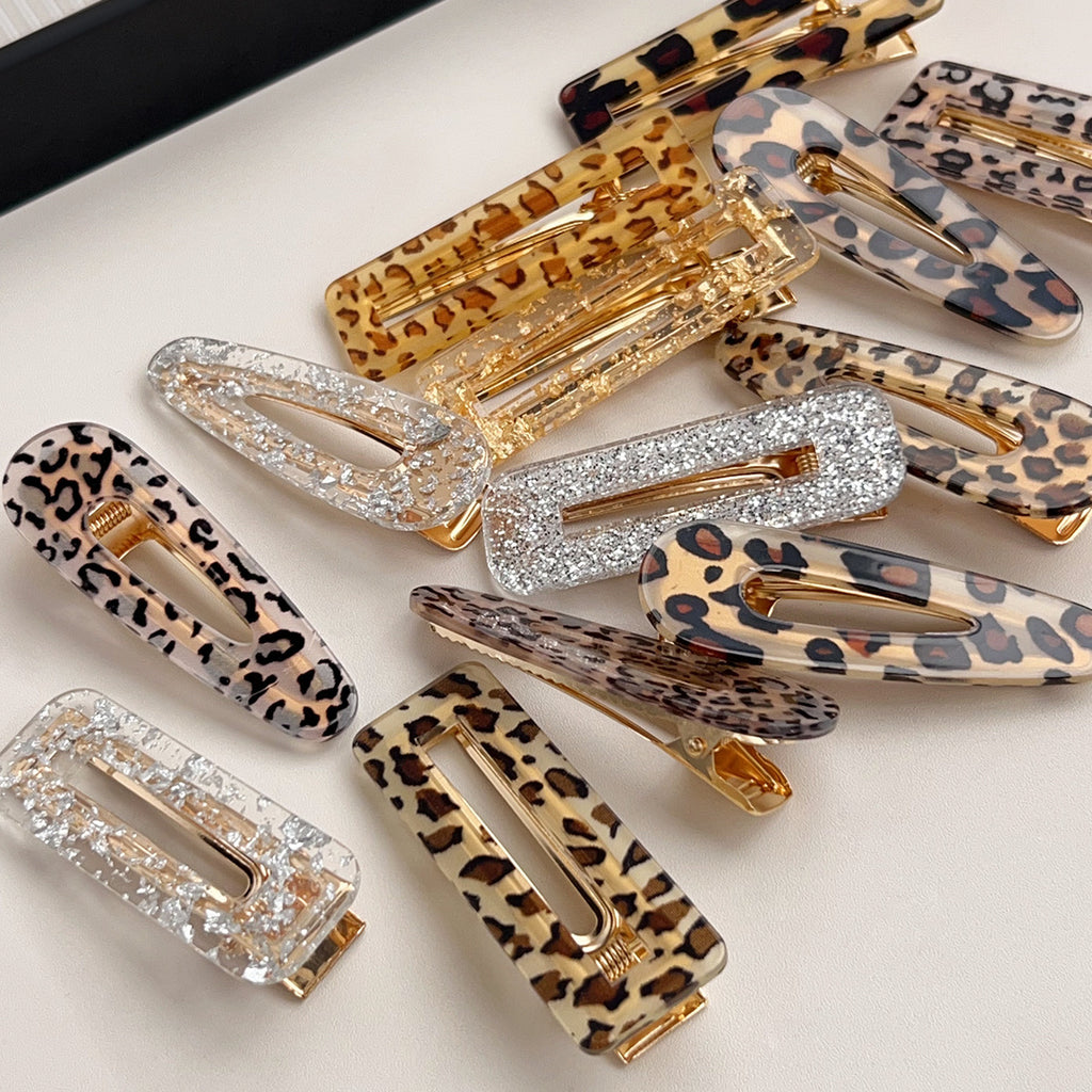 water drop hair clip