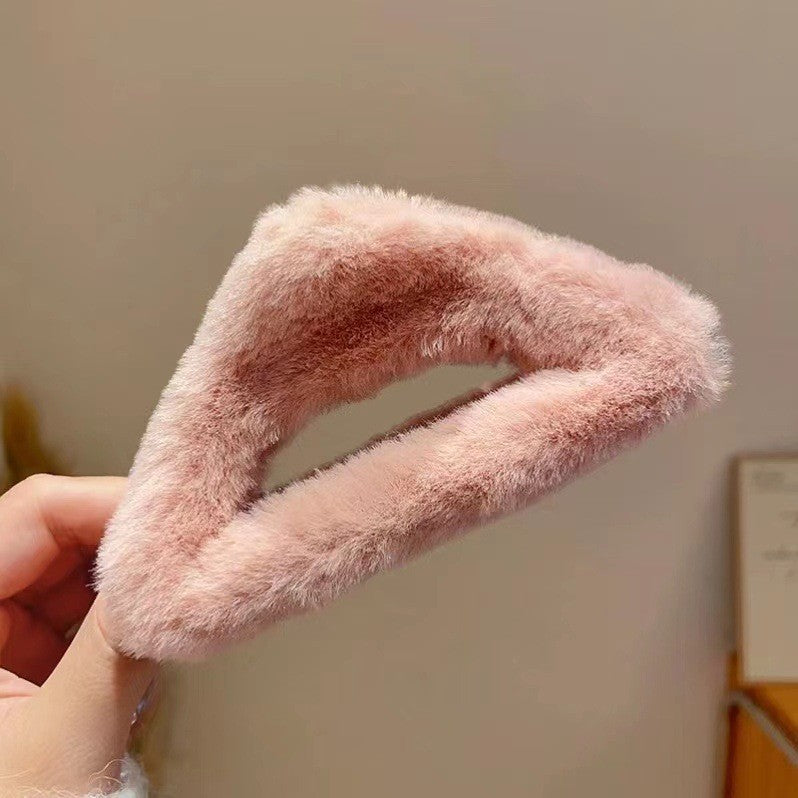 Autumn/Winter Plush Claw Clip