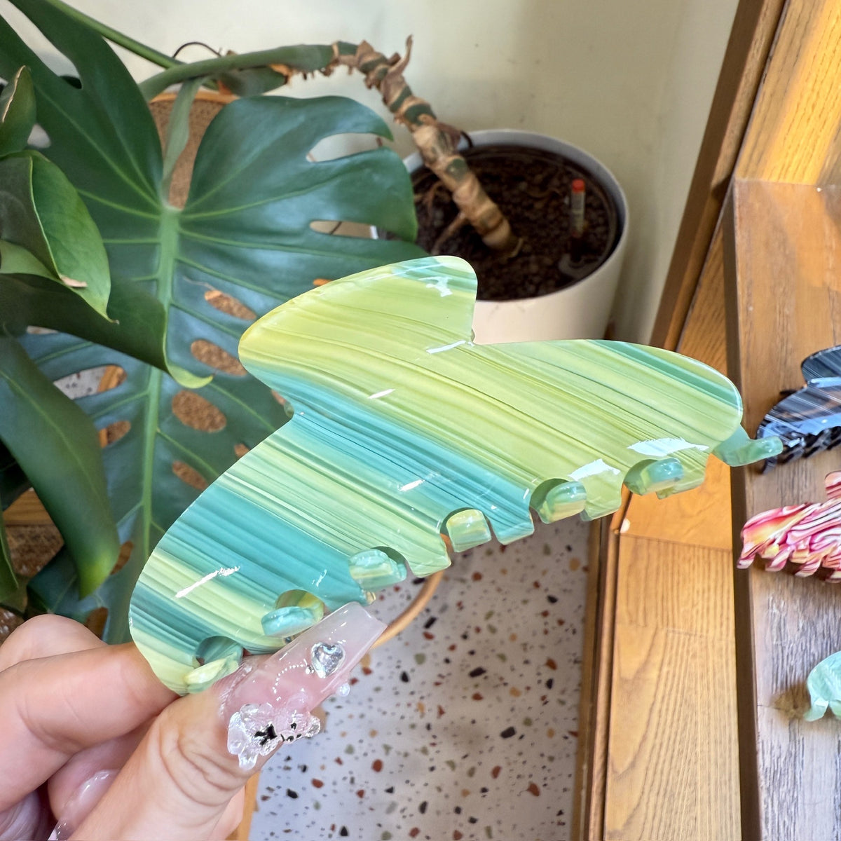 DIY Custom Big Hair Claw