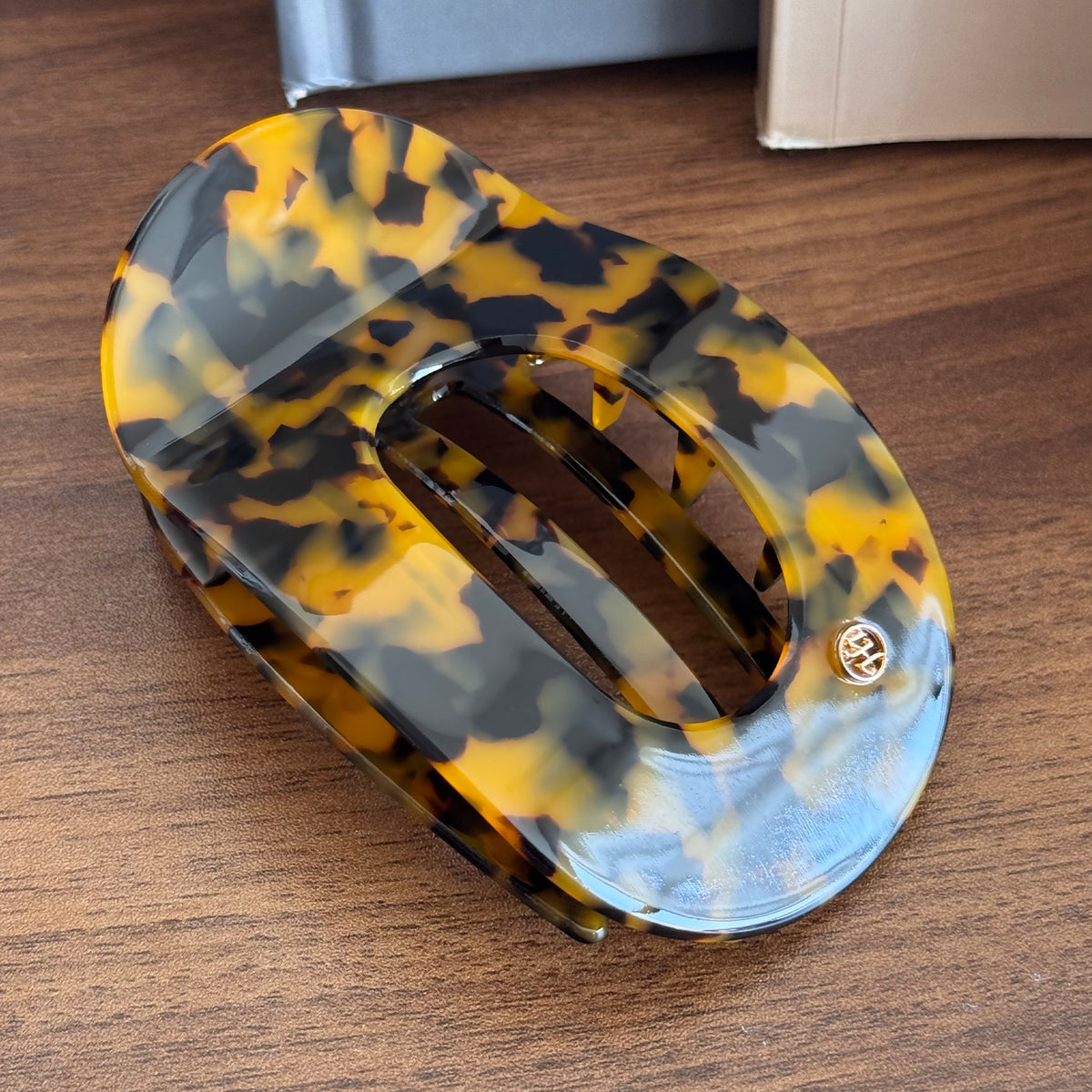Flat Grab Clip Back Head Disc Hair Claw
