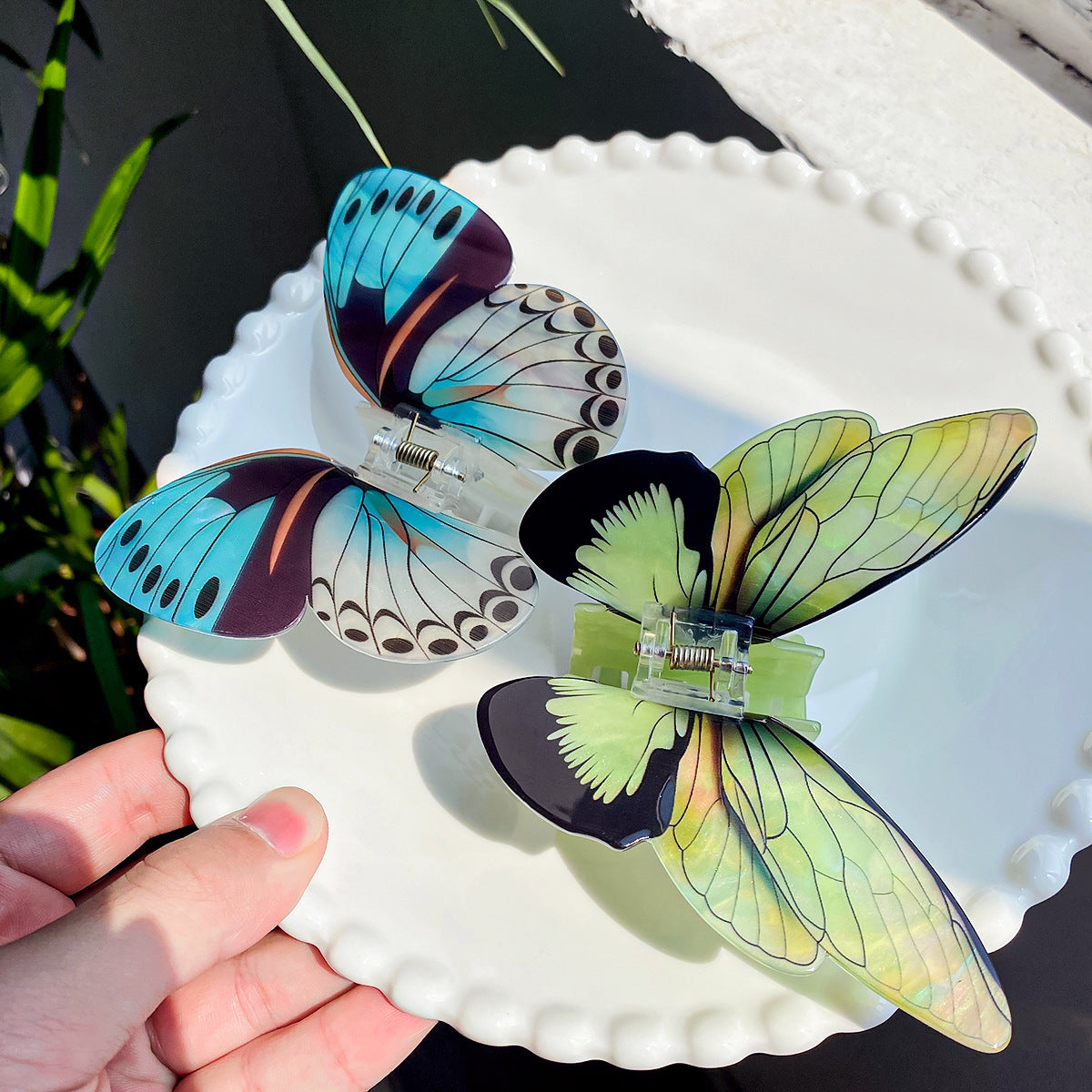 Simulation Butterfly Hair Claw