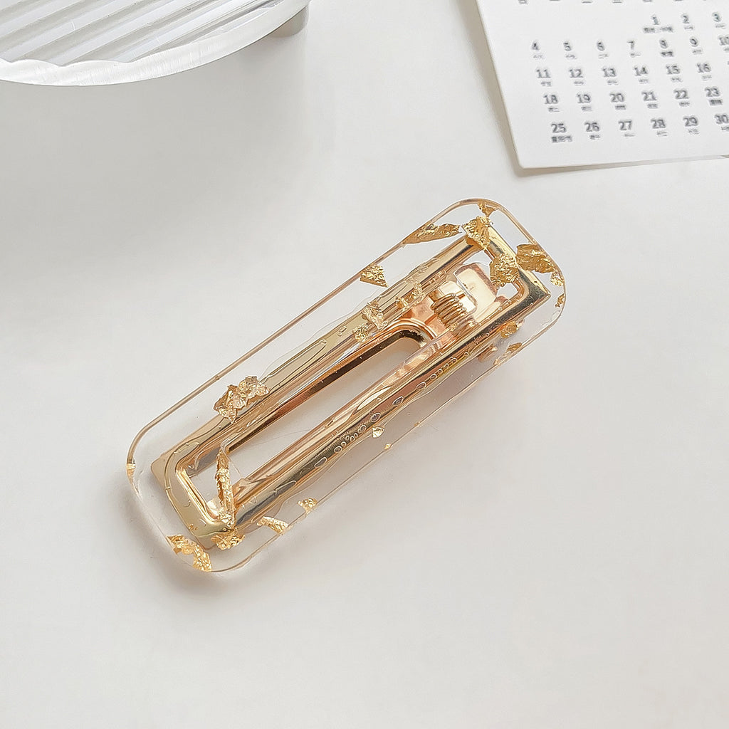 water drop hair clip