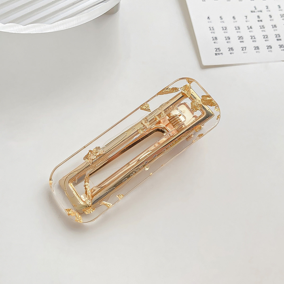water drop hair clip