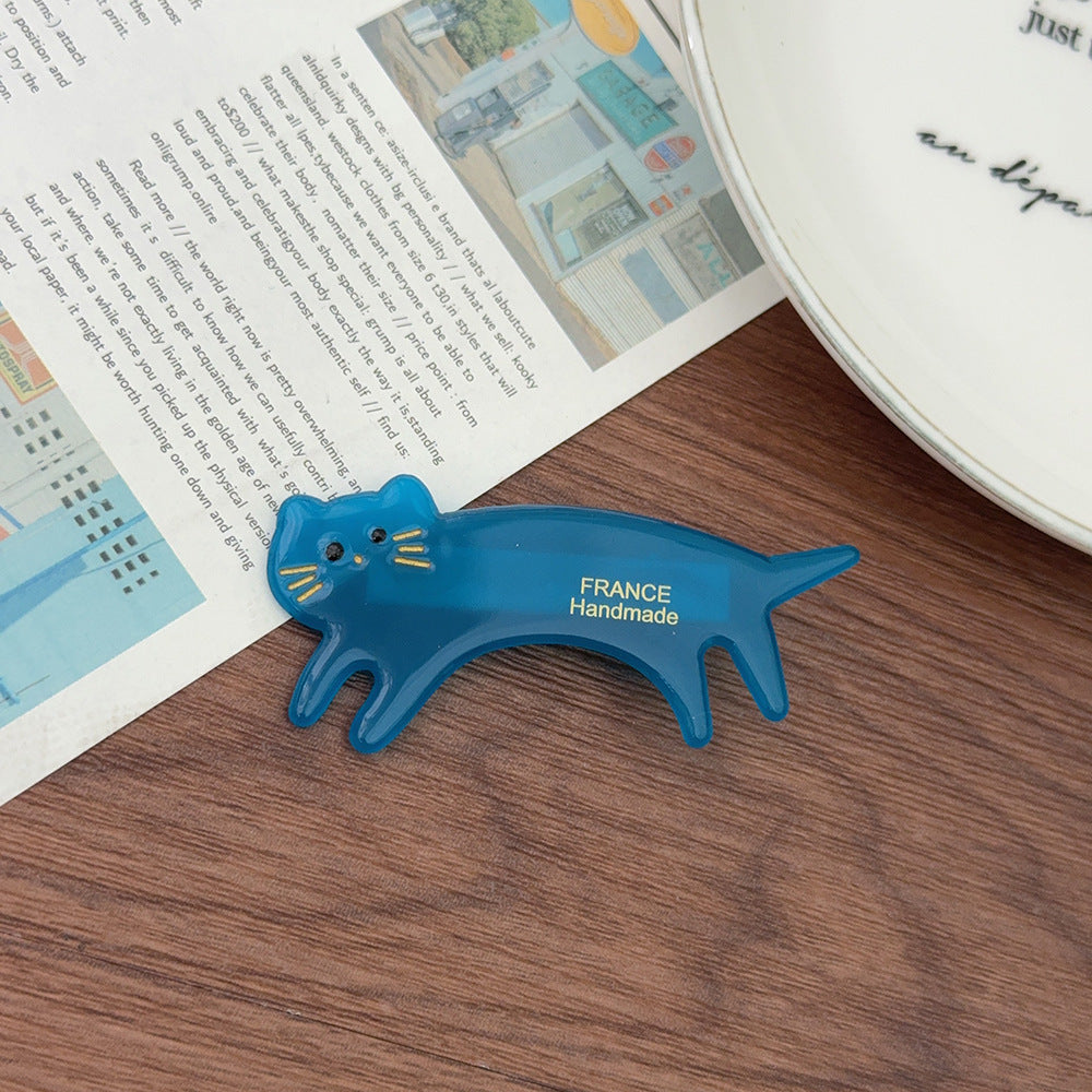 Jumping Cat Hair Clip