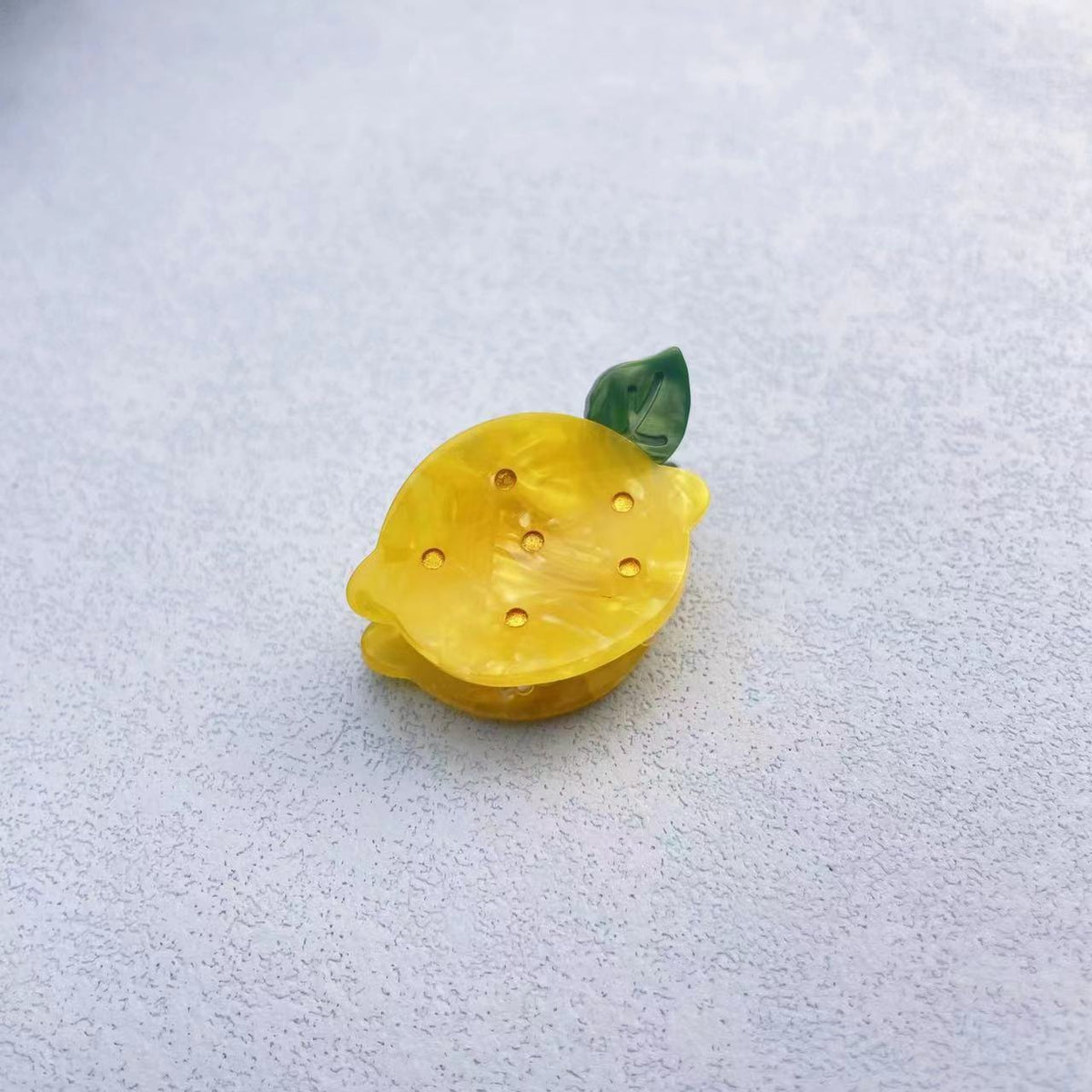 Mini fruit hair clips
