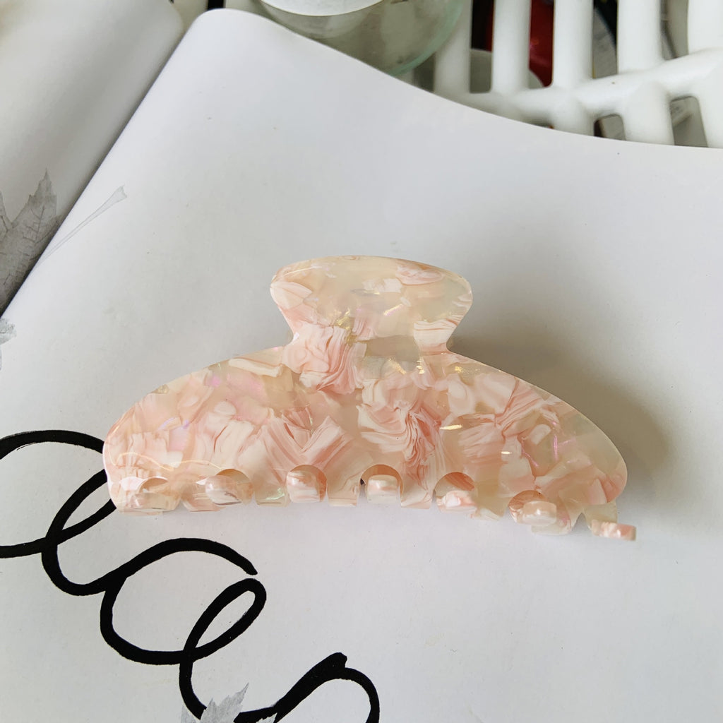 cherry blossom big hair claw