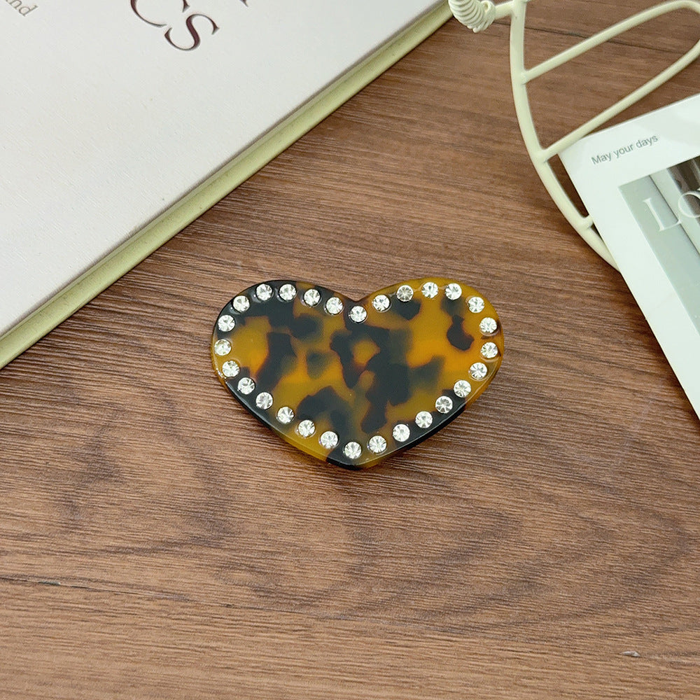 Love diamond hair clip