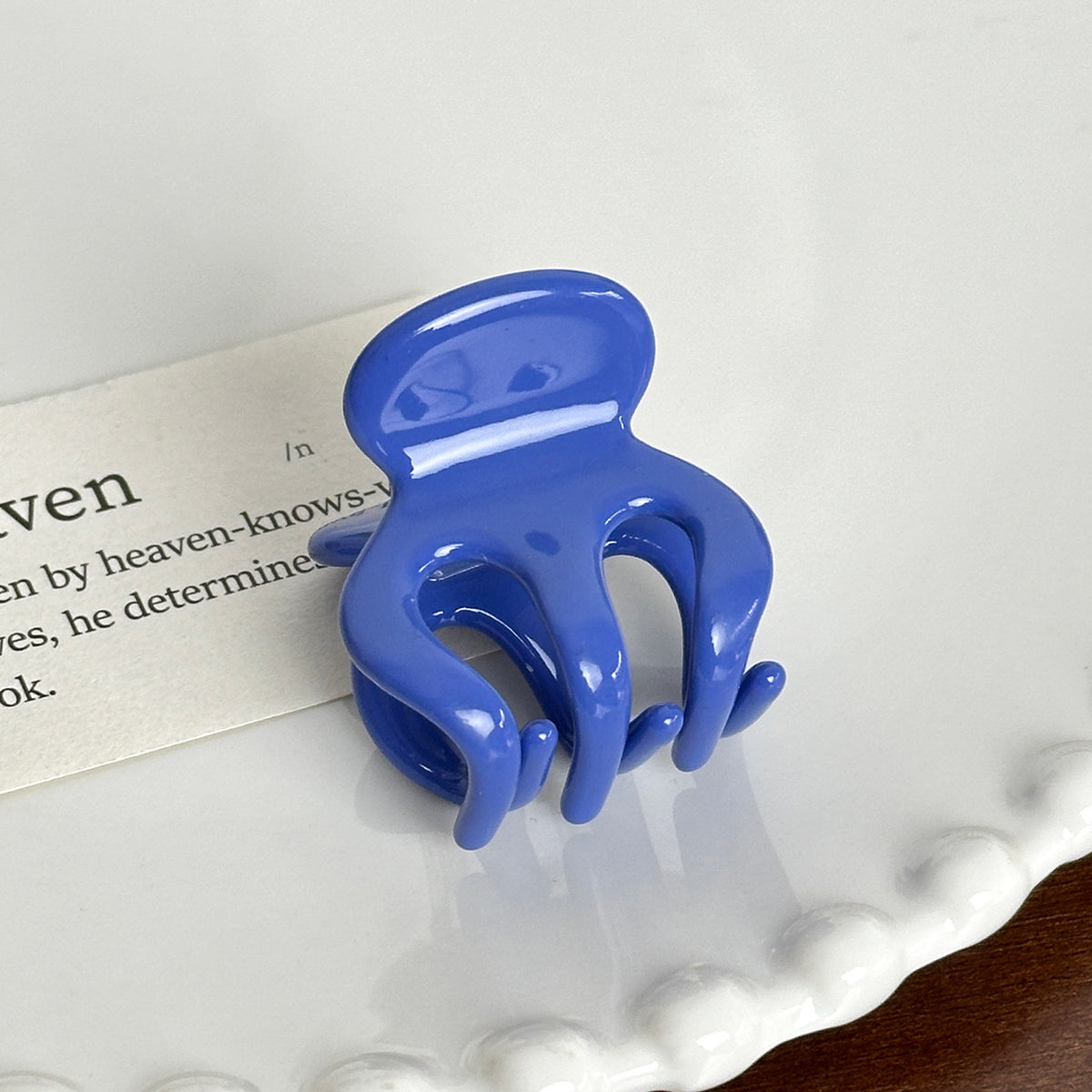 small jelly bangs hair clip
