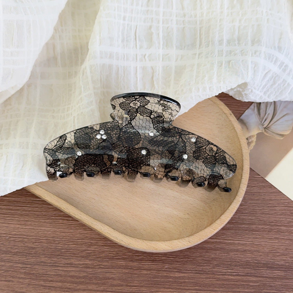 lace pattern hair clip