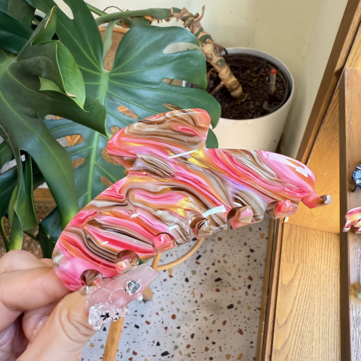 DIY Custom Big Hair Claw