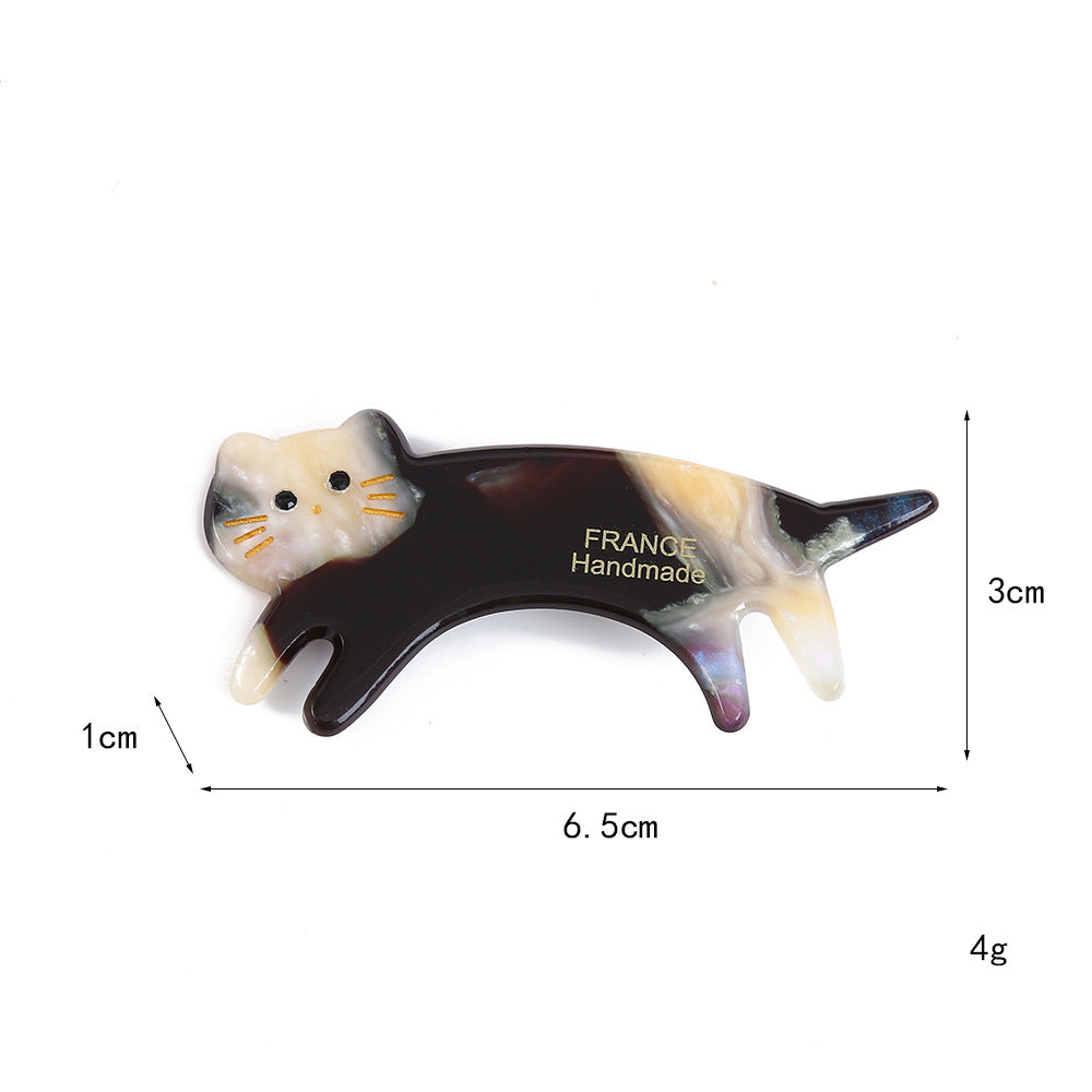 Jumping Cat Hair Clip