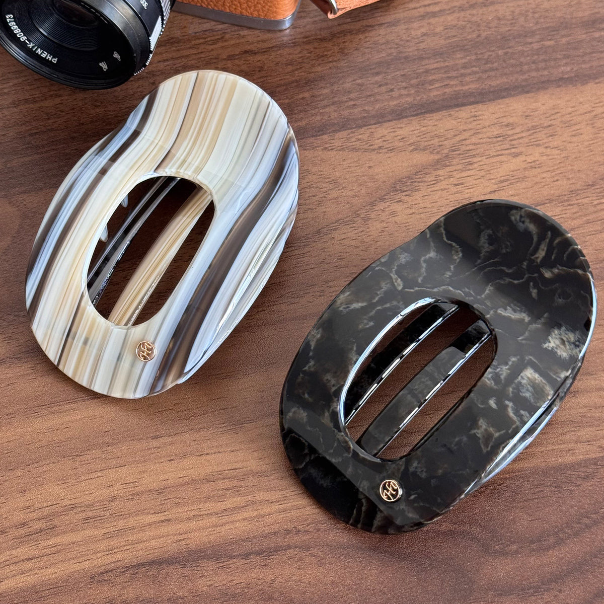Flat Grab Clip Back Head Disc Hair Claw