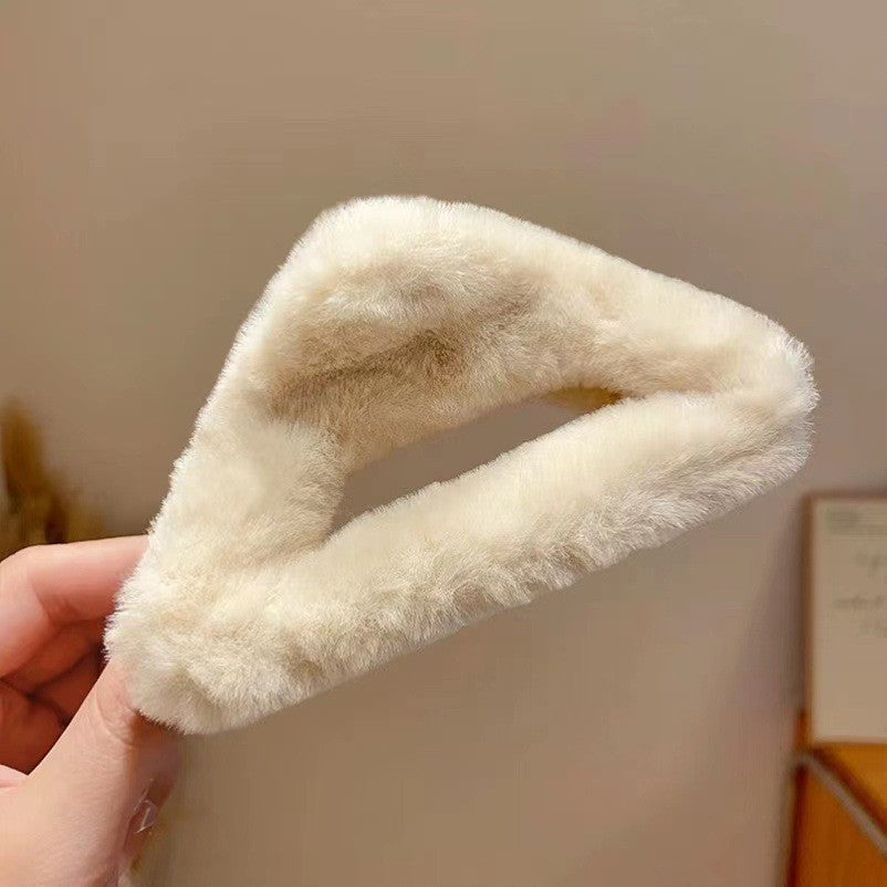 Autumn/Winter Plush Claw Clip