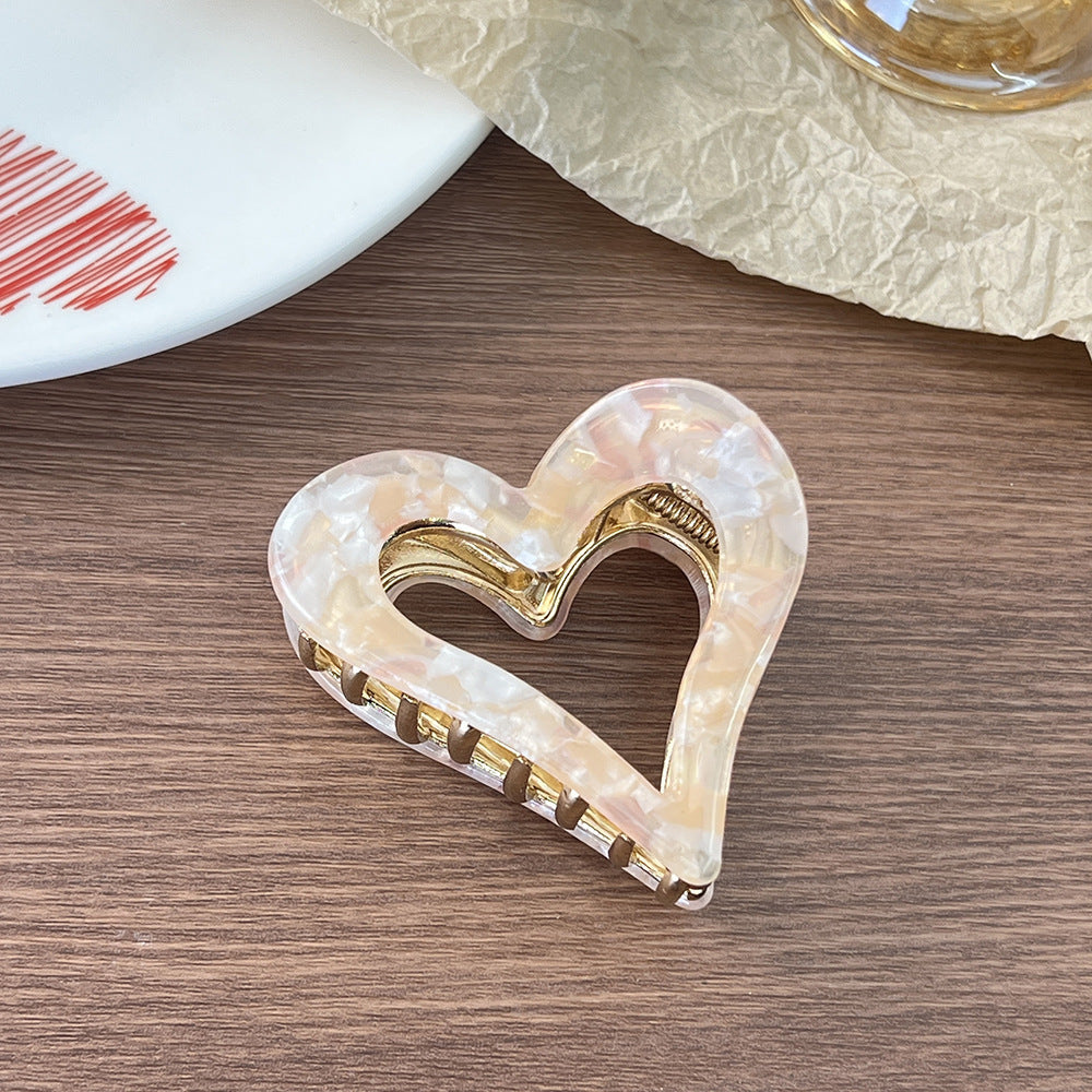 Valentine's Day love Heart Hair Claw