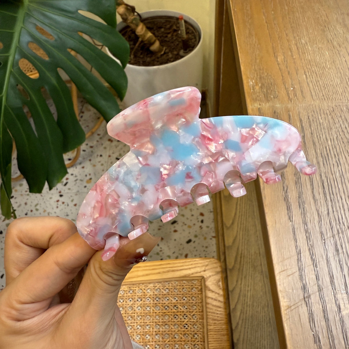 DIY Custom Big Hair Claw