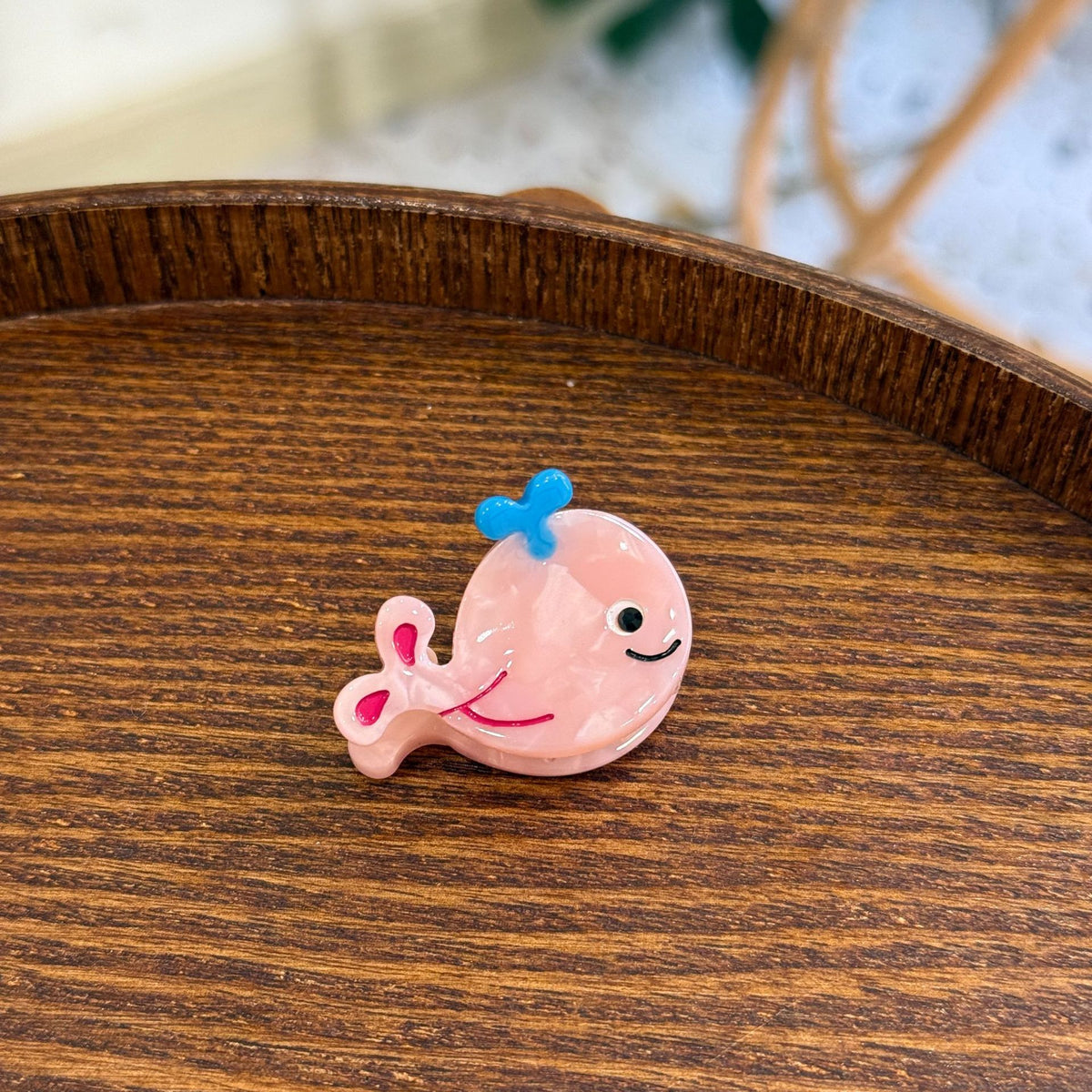 Mini ocean octopus, dolphin, and whale hair claw