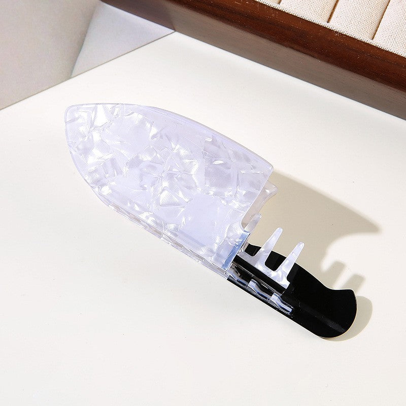 Christmas Knife Hair Claw