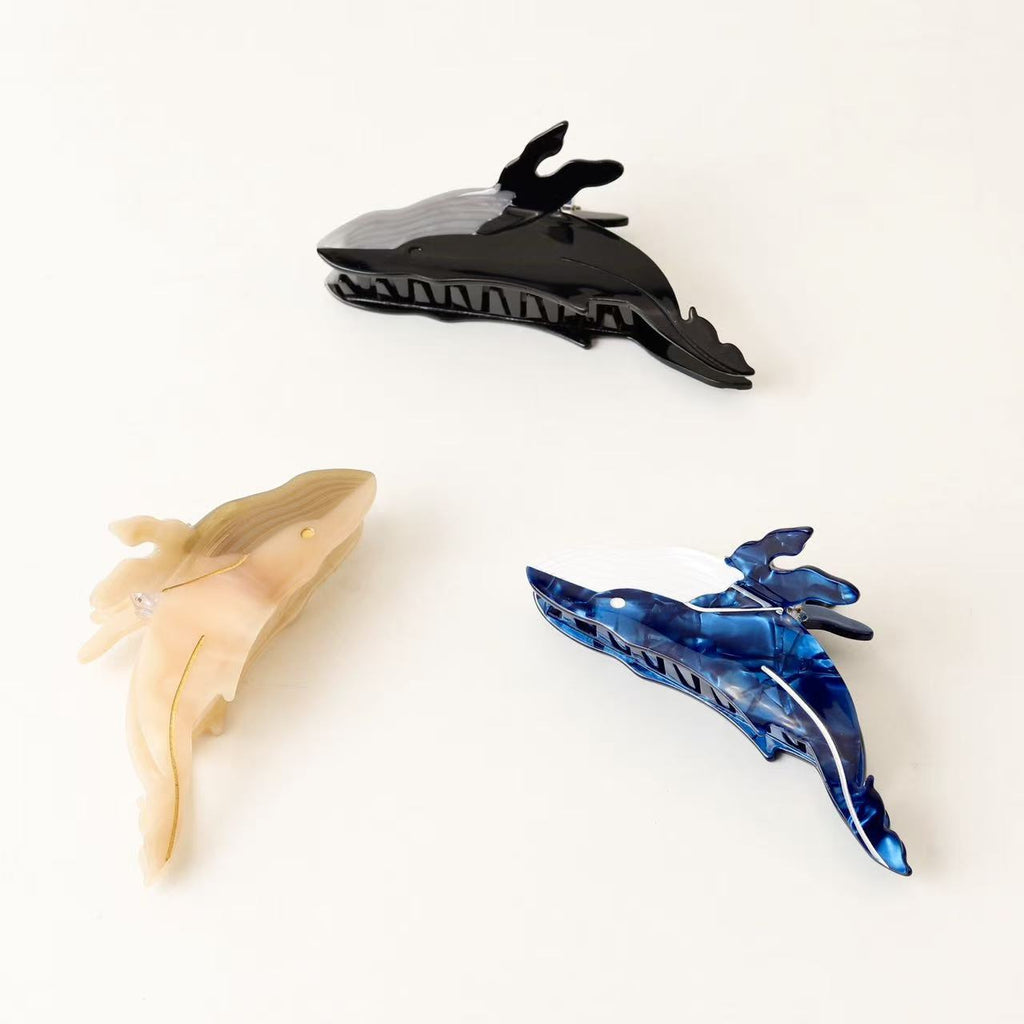 Ocean Whale Hair Claw