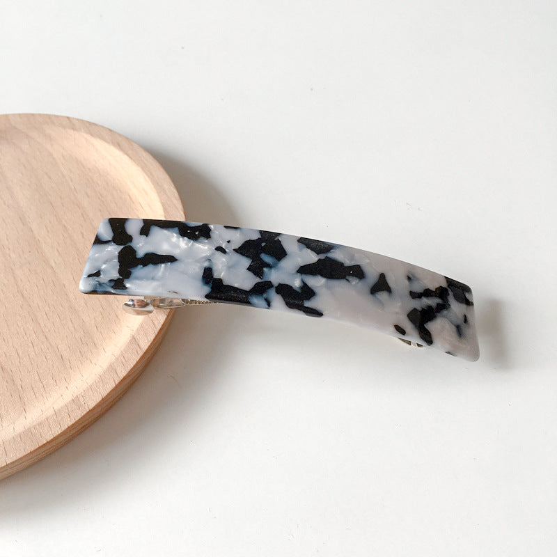 girl square spring hair clip