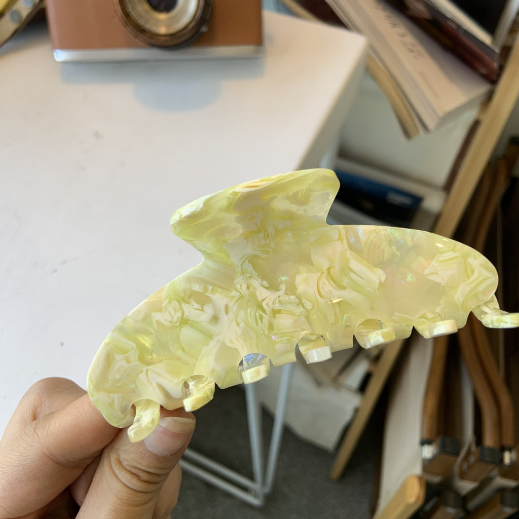 cherry blossom big hair claw