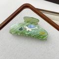 marine series dolphin hair claw